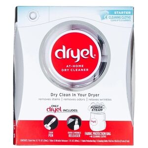 Rye Dryel At-Home Dry Cleaner Kit - Red and White